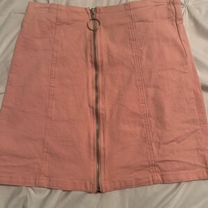 Pink skirt